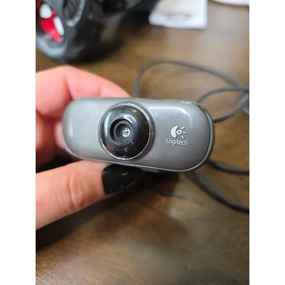Logitech USB C210 Web Cam V-U0019 Zoom Skype‎ Online Video